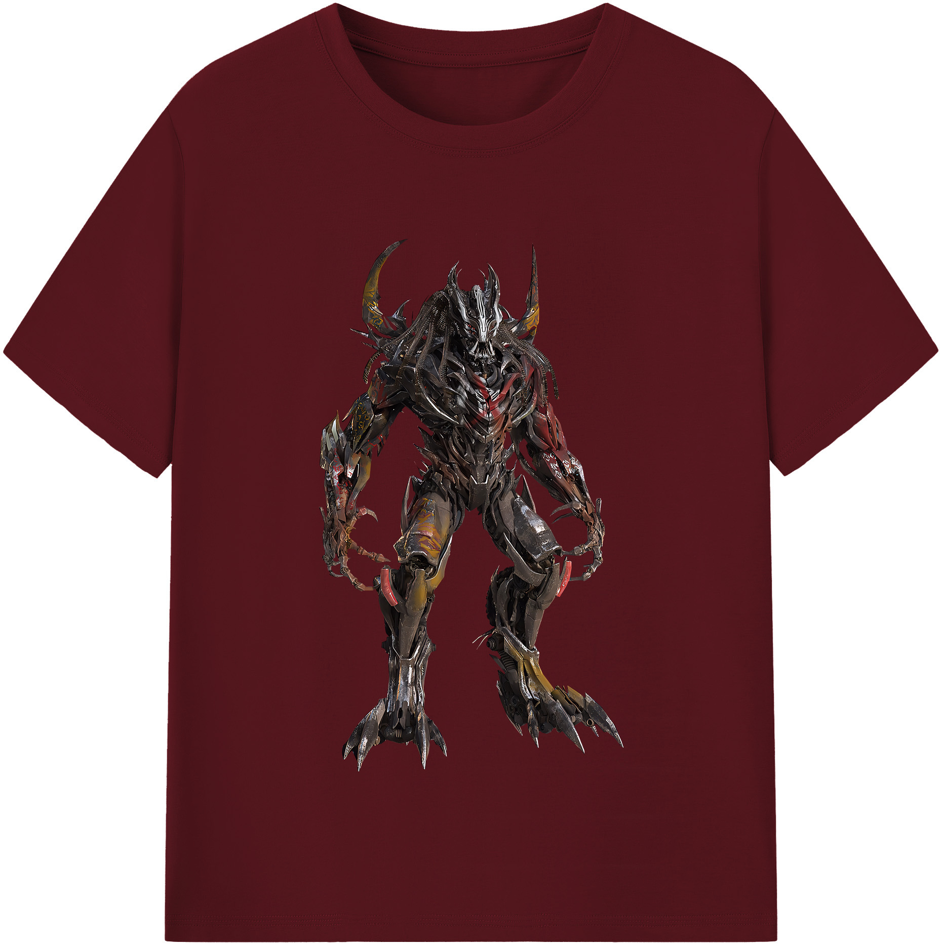 （画像用） Transformers トランスフォーマー 綿100％半袖Tシャツ（フロントプリント）